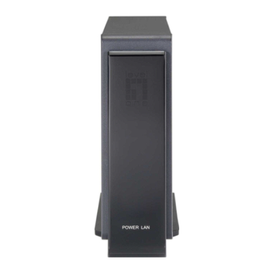 LevelOne GNS-1001 Manuals