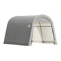 ShelterLogic Shed-in-a-Box RoundTop Assembly Instructions Manual