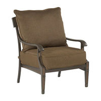 Garden Treasures HERRINGTON CONVERSATION CHAIR 1 PK Manual