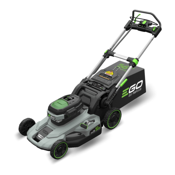 EGO LM2120E Operator's Manual