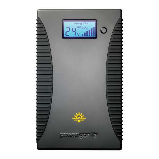 PowerTraveller POWERGORILLA Quick Start Manual