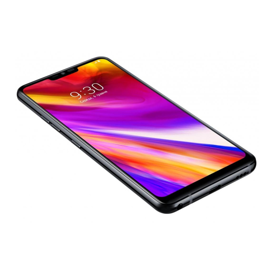 LG LM-G710EMW Smartphone Manuals