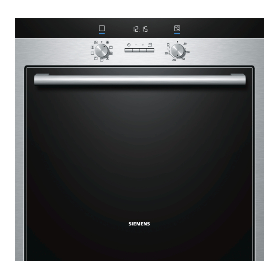 Siemens HB33AB 50 Series Instruction Manual