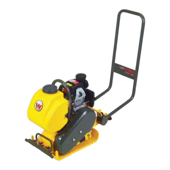 Wacker Neuson VP1030A-CE Operator's Manual