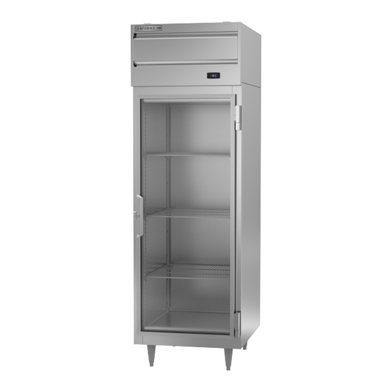 Beverage-Air PF Series Installation And Operating Instructions Manual