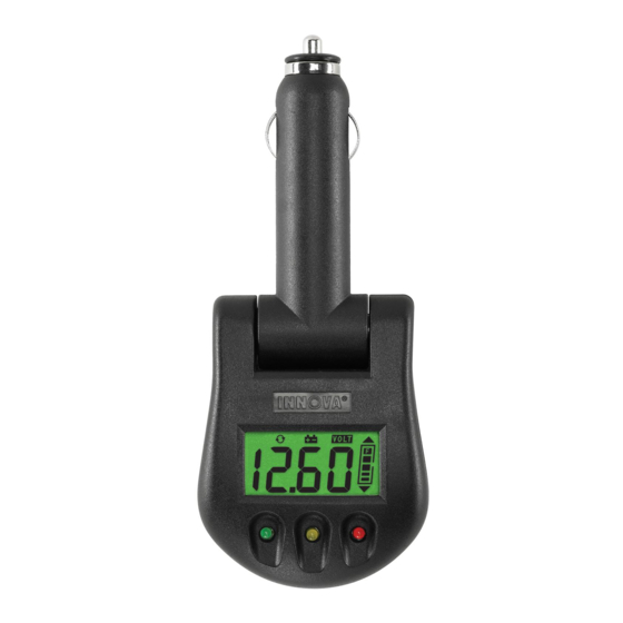 Innova Battery Monitor 3721 Quick Start Manual
