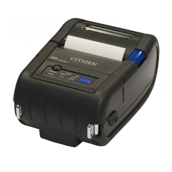 Citizen CMP-30 Series User Manual