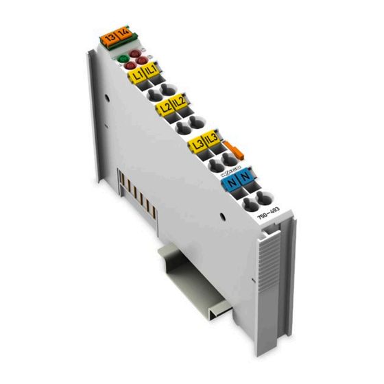 WAGO SYSTEM 750 User Manual