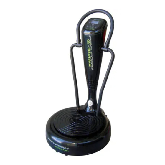 Pro-Form VIBE 980 ZL User Manual