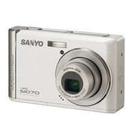 Sanyo S1070 - VPC Digital Camera Instruction Manual