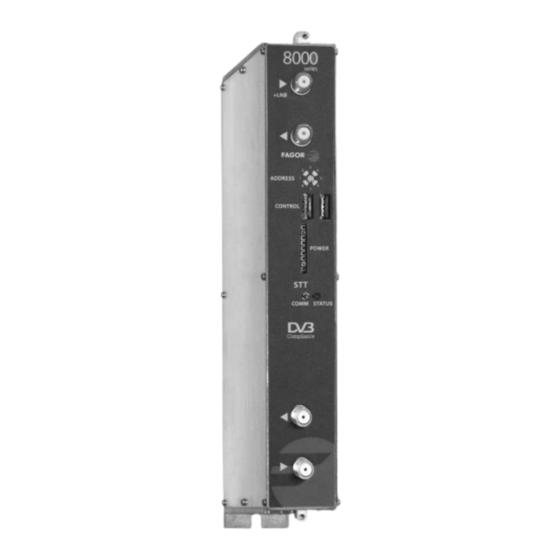 Fagor STT 8000 Manuals