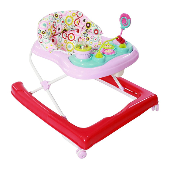 Redkite Baby Go Round Twirl Instruction Leaflet