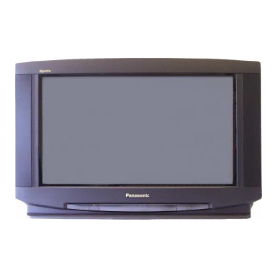 Panasonic TX-W28R4L Service Manual