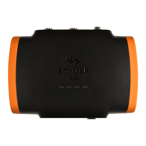Em-Trak B922 CLASS B I Manual