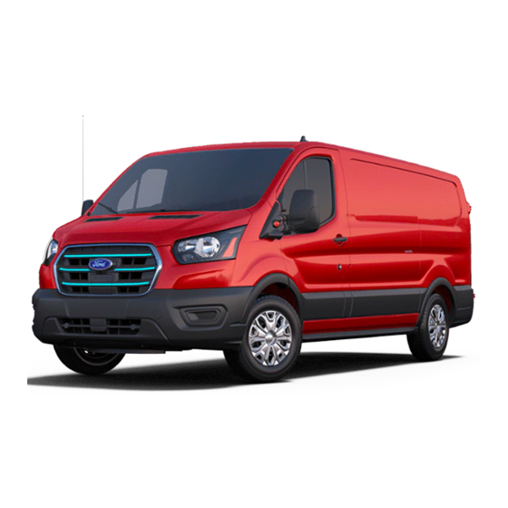 Ford E-Transit 2022 Manual