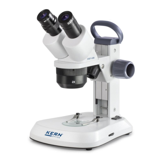KERN Optics OSF-4G User Instructions
