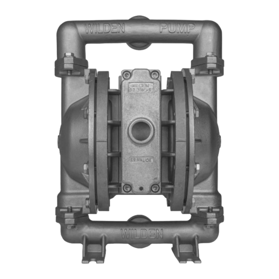 Dover PSG Wilden PR260 Operation & Maintenance Manual
