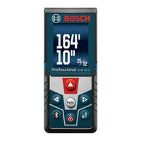 Bosch GLM 50 C Operating/Safety Instructions Manual