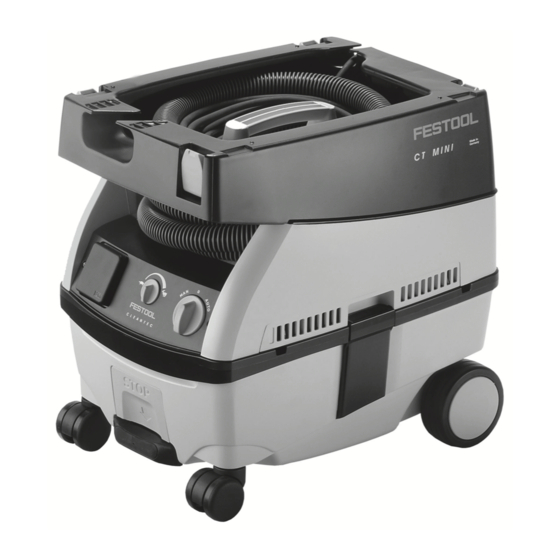 Festool CT MINI Instruction Manual