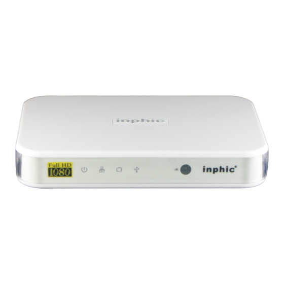 Inphic 1080P FULL HD PLAYER User Manual