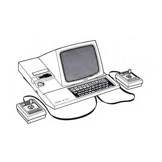 VIDEOPAC G7200 Instructions For Use Manual