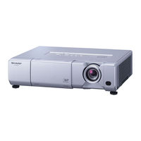 Sharp PG-D3750W - WXGA DLP Projector 720p Operation Manual