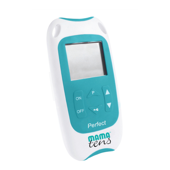 TensCare Perfect mamaTENS Quick Start Manual