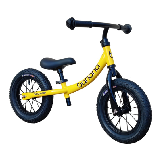 Banana Bike GT Quick Start Manual