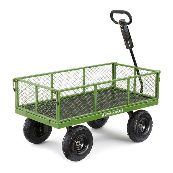 Gorilla Carts GOR801-AU Quick Start Manual
