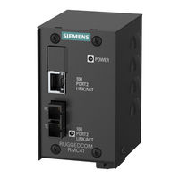 Siemens SIMATIC NET RUGGEDCOM RMC41 Installation Manual