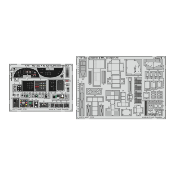 Eduard 491203 Assembly Instructions