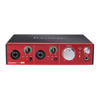 Focusrite Clarett2Pre User Manual