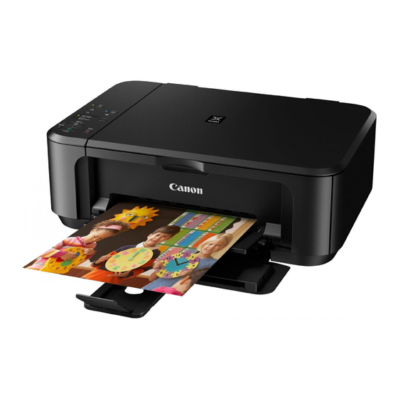 CANON PIXMA MG3522 SETUP MANUAL Pdf Download | ManualsLib