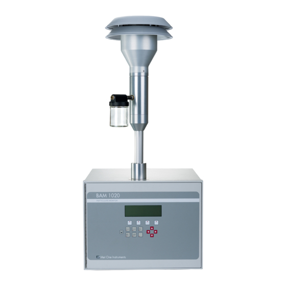Met One Instruments BAM 1020 Operation Manual