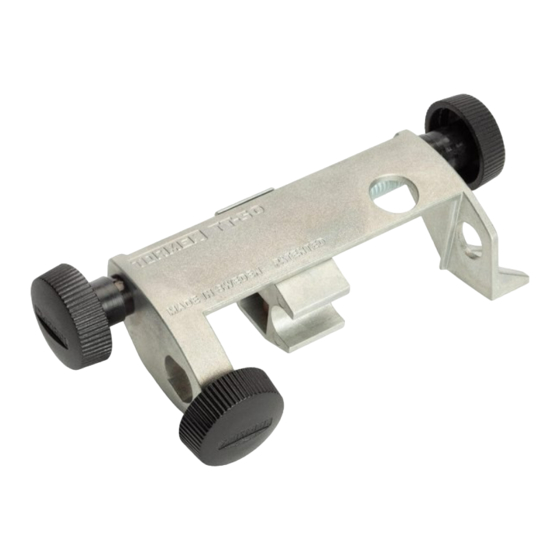 tormek TT-50 Instruction Manual