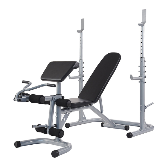 BalanceFrom EE-RS60 Olympic Workout Bench Manuals
