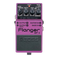 Roland BOSS Flanger BF-3A Service Notes