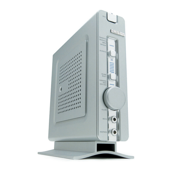 Philips PSC805 Aurilium Specifications