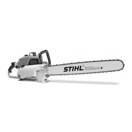 Stihl MS 720 Instruction Manual