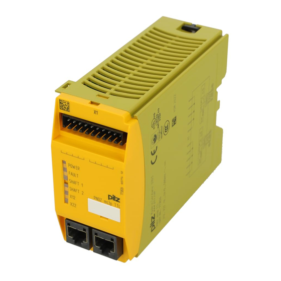 Pilz PNOZmulti Classic PNOZ ms3p TTL Operating Manual