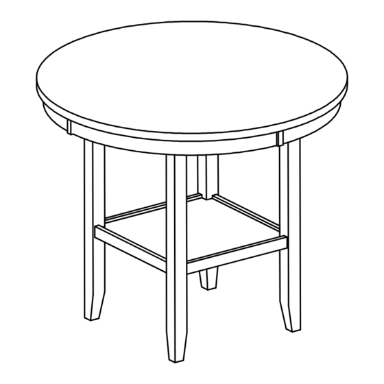 New Classic Furniture CLESTE D400-12 Assembly Instruction