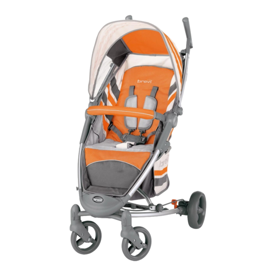 Brevi Ginger Stroller Instructions For Use Manual