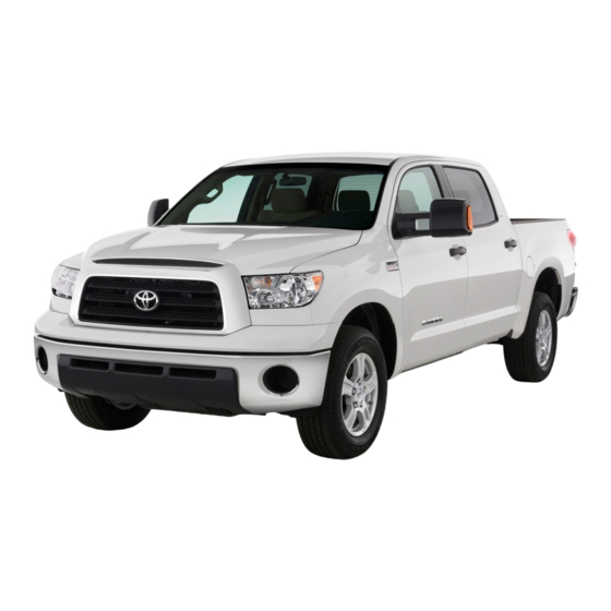 Toyota TUNDRA 2009 Manual