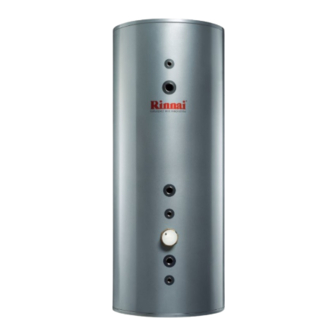 Rinnai Infinity Series Installation Manual