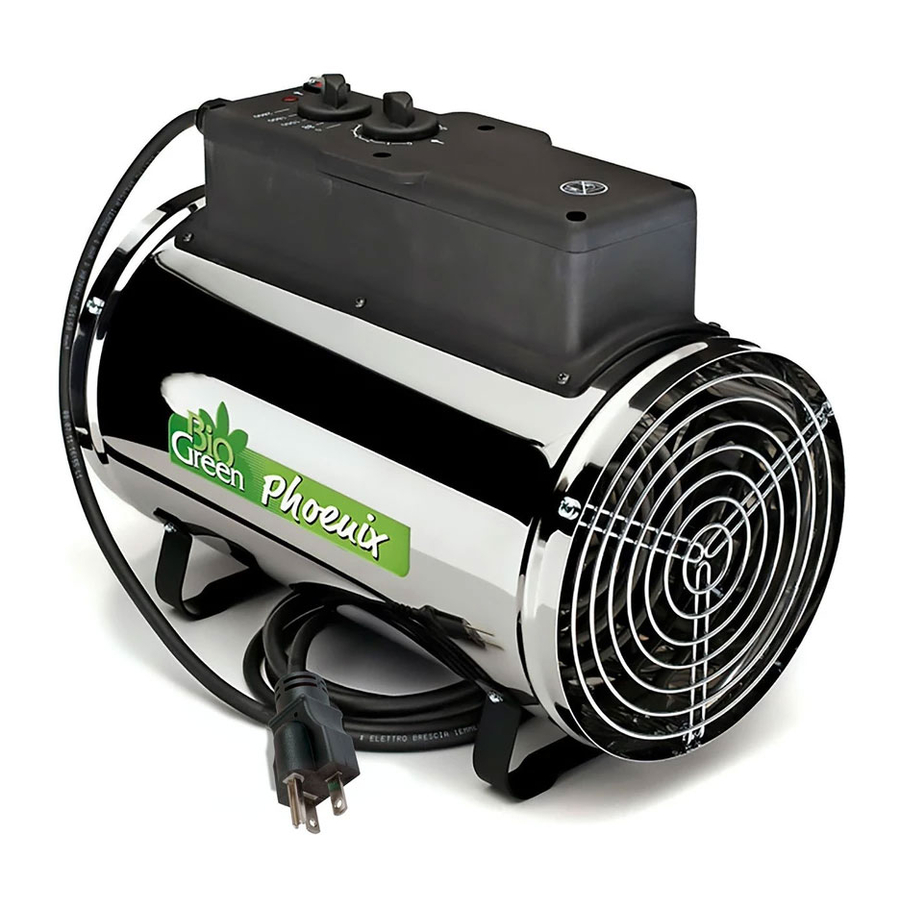 Bio Green PHOENIX PHX 2.8 Installation And Operating Instruction