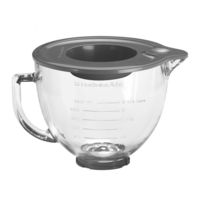Kitchenaid Glass Bowl Quick Manual
