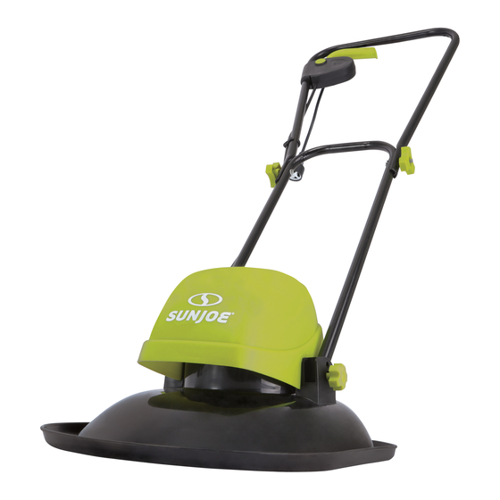 sunjoe MJ-HVR12E Operator's Manual