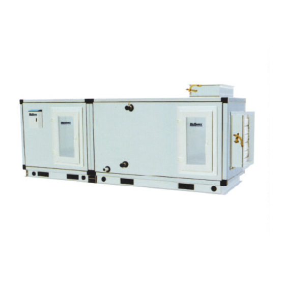 McQuay MDM Series Manual