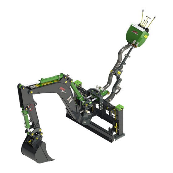 AVANT Backhoe 260 Operator's Manual For Attachment