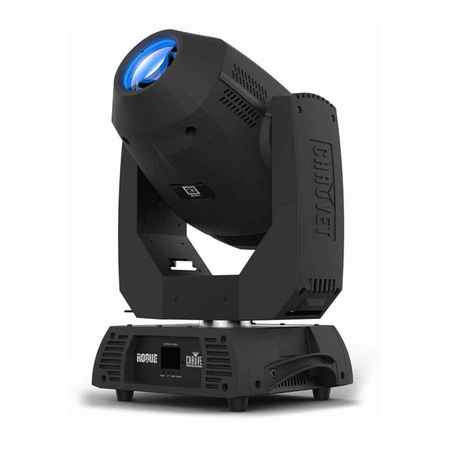 Chauvet Professional Rogue R3 Spot Quick Reference Manual